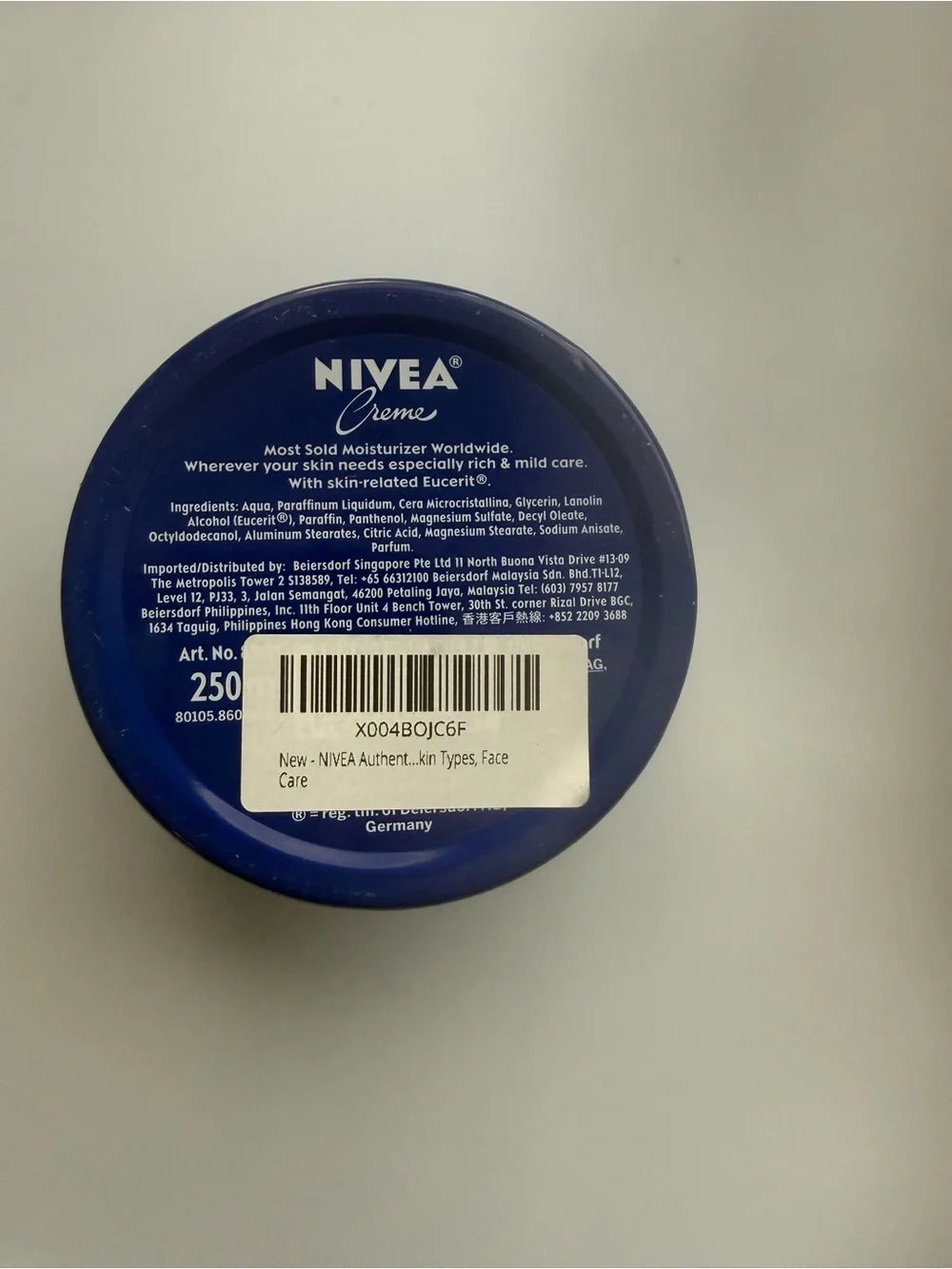 NIVEA Creme Rich Moisturizing Body Cream